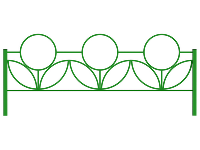 Ограждение металлическое МФ-14.6